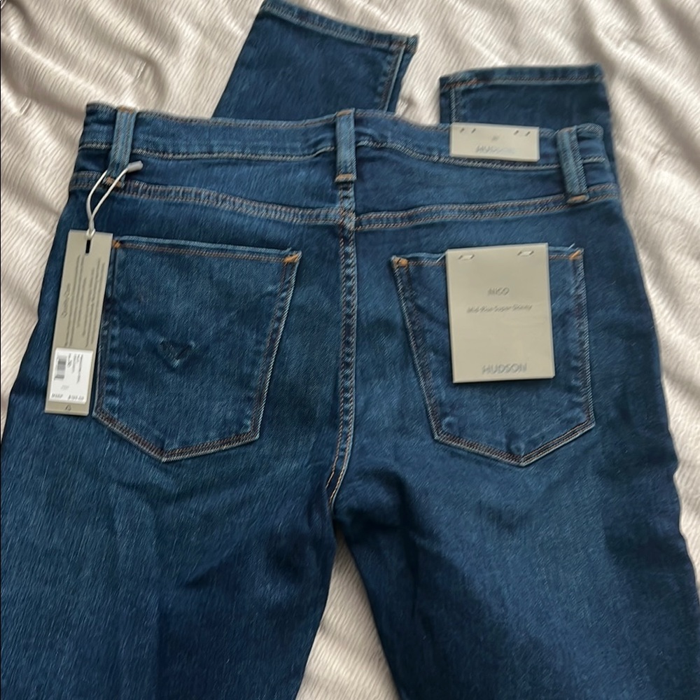 Hudson Jeans Women's Skinny Jeans - Dark Blue